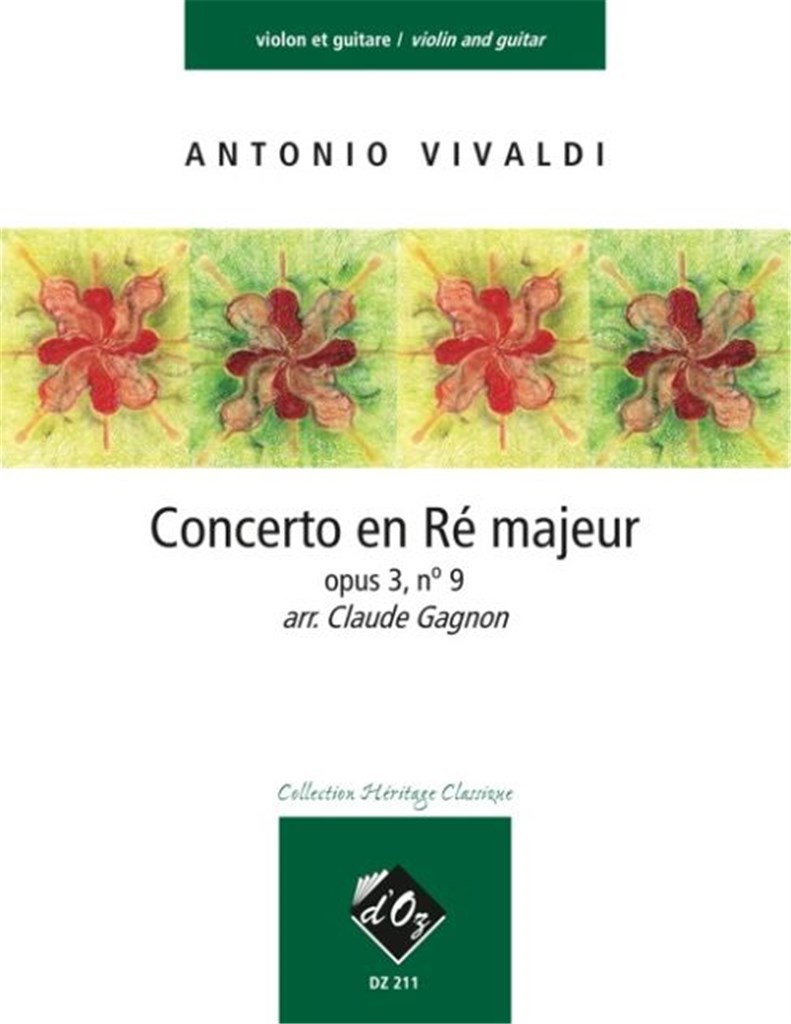 Concerto en Ré majeur, opus 3, no 9